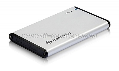   2.5" HDD/SSD Transcend USB 3.0 Aluminum (TS0GSJ25S3)