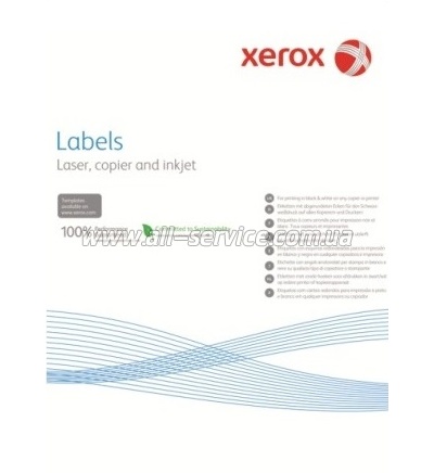  Xerox Mono Laser 1UP squared 210x297mm 100. (003R97400)