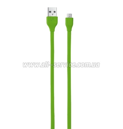   TRUST Micro-USB/ USB URBAN REVOLT FLAT 1m lime (20138)