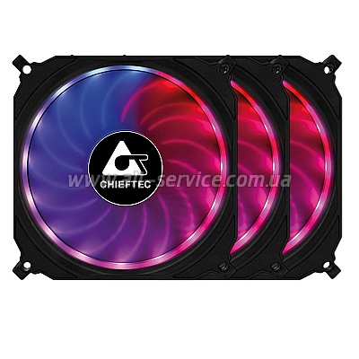    CHIEFTEC TORNADO 3in1 RGB fan (CF-3012-RGB)