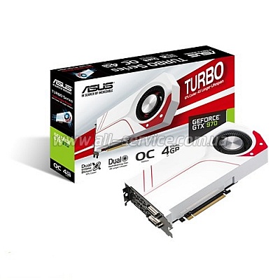  ASUS GeForce GTX970 4GB DDR5 DirectCU Turbo fan (TURBO-GTX970-4GD5)