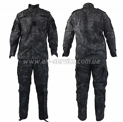  Skif Tac Tactical Patrol Uniform, Kry-black M kryptek black (TPU-KBL-M)