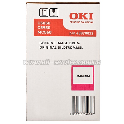  OKI C5850/ 5950 (20k, 43870022) Magenta