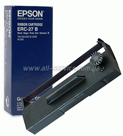  Epson ERC-27 Black Ribbon Cassette TM-U295 (C43S015366)