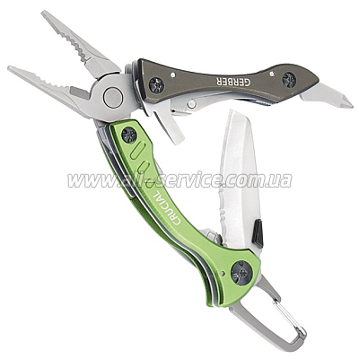 Мультитул Gerber Crucial Tool. зеленый. блистер Мультитул Gerber Crucial Tool. зеленый. блистер