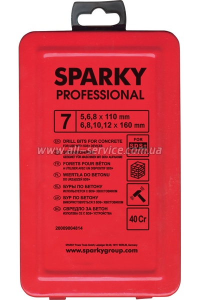  SPARKY 20009004814 SDS-plus     