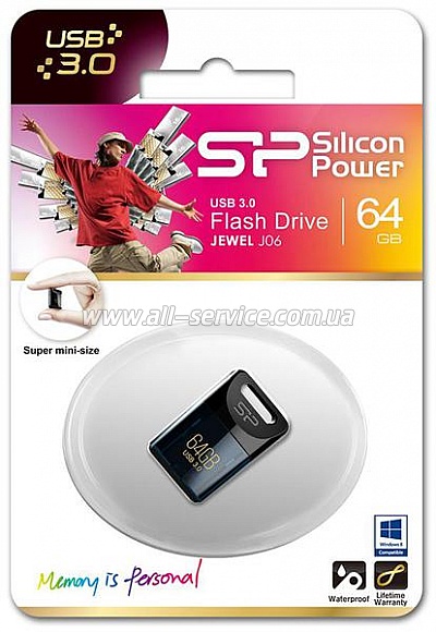  8GB SILICON POWER Jewel J06 USB 3.0 Deep blue (SP008GBUF3J06V1D)
