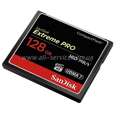   128GB SanDisk CF eXtreme Pro 160MB/s (SDCFXPS-128G-X46)