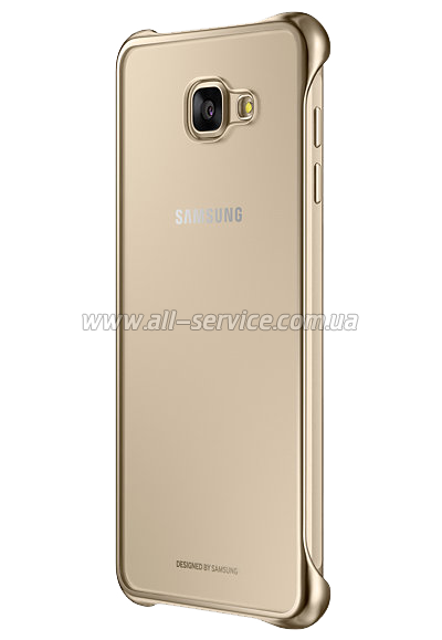 Samsung Clear Cover EF-QA710CFEGRU Gold  Galaxy A7/2016