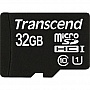   32GB TRANSCEND microSDHC Class 10 UHS-I Premium + SD  (TS32GUSDU1)