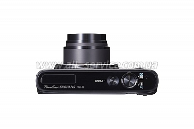   Canon Powershot SX610HS Black (0111C013)