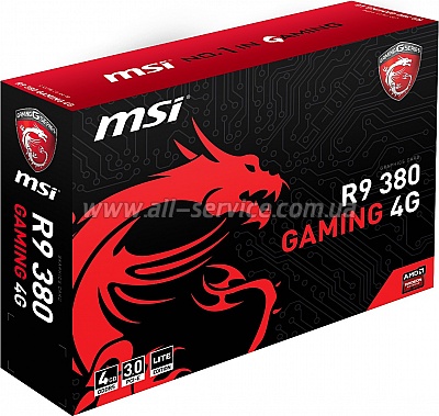  MSI Radeon R9 380 4GB DDR5 Gaming LE (R9_380_GAMING_4G_LE)