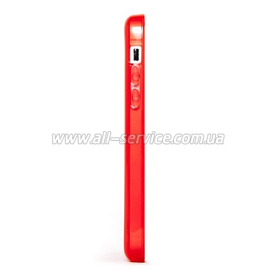  ODOYO SOFT EDGE  iPhone 5c CHERRY RED PH371RD