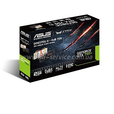  ASUS GeForce GTX750TI 2GB DDR5 STRIX (STRIX-GTX750TI-2GD5)