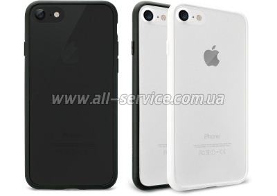  O!coat 0.3+bumper for iPhone 7 Black (OC738BK)