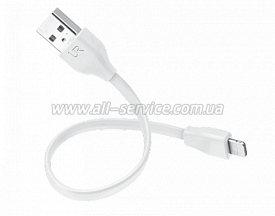   TRUST Lightning/ USB URBAN REVOLT FLAT 20cm white (20346)