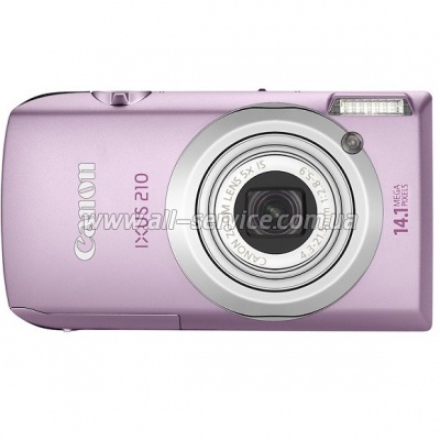   Canon DIGITAL IXUS 210 IS Pink (4198B019)
