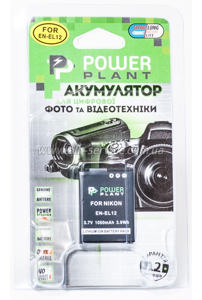  PowerPlant Nikon EN-EL12 (DV00DV1242)
