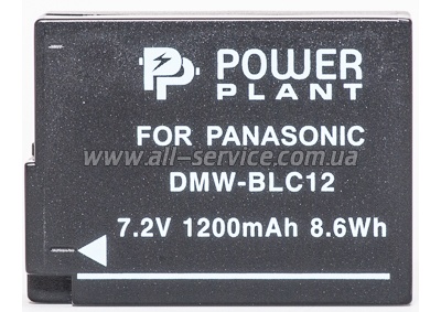  PowerPlant Panasonic DMW-BLC12, DMW-GH2 (DV00DV1297)