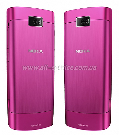   NOKIA X3-02 (pink)