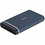 SSD  USB 3.1 Gen 2 Type-C Transcend ESD370C 500GB Navy Blue (TS500GESD370C)