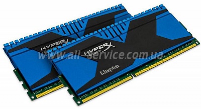  8Gb KINGSTON HyperX OC KIT DDR3, 1866Mhz CL10 Predator Ser 2x4Gb (KHX18C10T2K2/8)