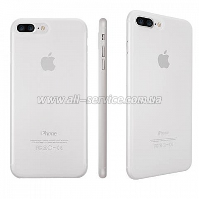  O!coat 0.4 Jelly case for iPhone 7 Plus Transparent (OC746TR)