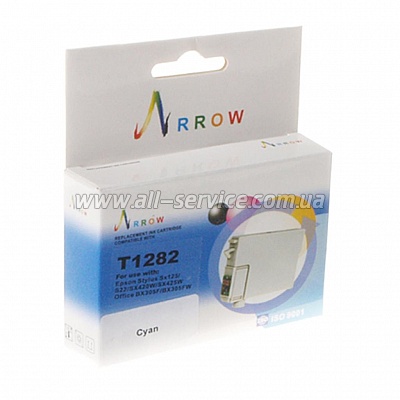  Arrow  Epson Stylus SX125/ SX420W/ SX425W  13T12824010 Cyan (T1282)