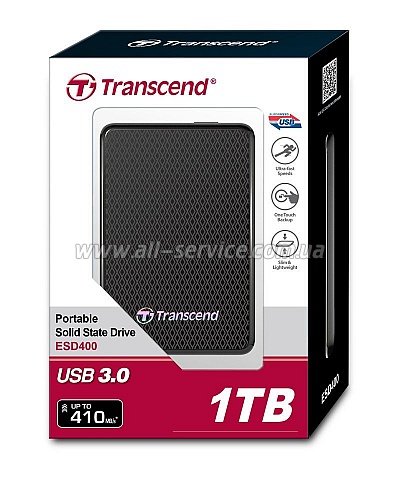 SSD  USB 3.0 Transcend ESD400K 1TB (TS1TESD400K)