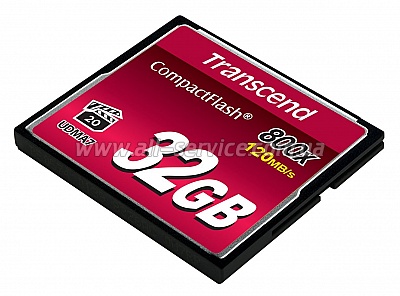   32GB TRANSCEND Compact Flash 800X (TS32GCF800)