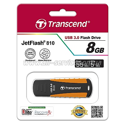  8GB TRANSCEND JetFlash 810 Orange (TS8GJF810)