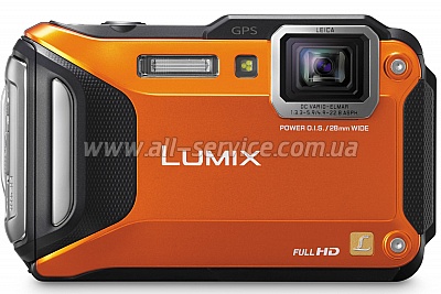   Panasonic LUMIX DMC-FT5 Orange (DMC-FT5EE9-D)