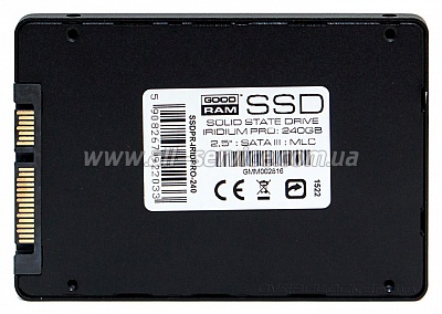 SSD  GOODRAM 2.5" 240GB Iridium Pro SATA 3.0 (SSDPR-IRIDPRO-240)