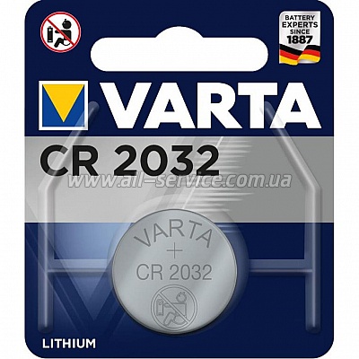  Varta CR2032 Lithium (06032101401)