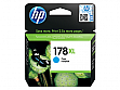  HP 178 C6380/ C5383/ D5463 Large Cyan (CB323HE)