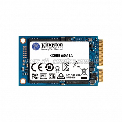 SSD  1TB Kingston KC600 mSATA (SKC600MS/1024G)