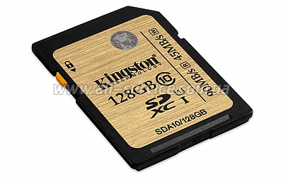  128GB Kingston Ultimate SDXC Class10 UHS-I 90MB/s (SDA10/128GB)
