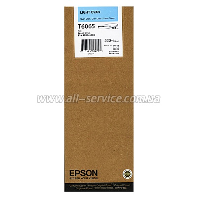  Epson StPro 4800/ 4880 cyan, 220 (C13T606200)