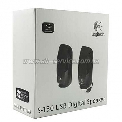  Logitech 2.0 S 150 USB Black (980-000029)