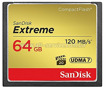   64GB SanDisk CF Extreme (SDCFXSB-064G-G46)