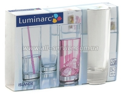   LUMINARC ISLANDE 3X330   (E5093)