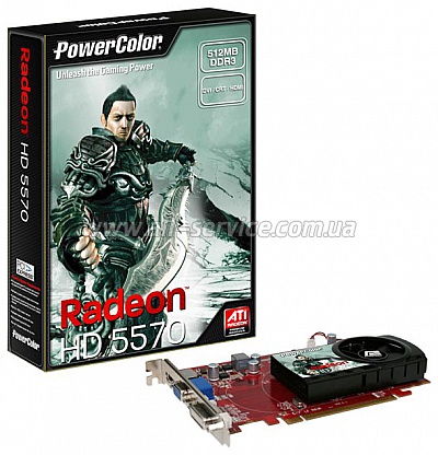  Powercolor 5570 512Mb DDR3 (AX5570_512MK3-H)