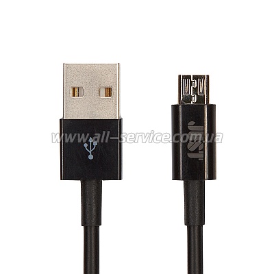  JUST Simple Micro USB Cable Black 1M (MCR-SMP10-BLCK)