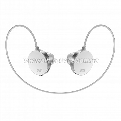Bluetooth- JUST Soul Bluetooth Headset White (SL-BLTH-WHT)