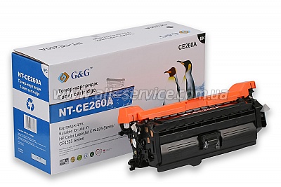  G&G  HP CLJ CP4025/ 4525 Black (G&G-CE260A)