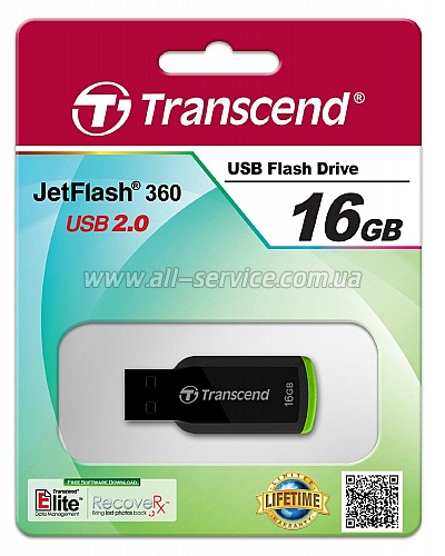  16GB TRANSCEND JetFlash 360 (TS16GJF360)