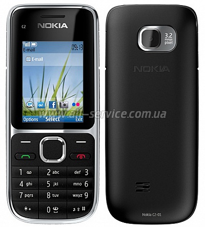   Nokia C2-01 Black
