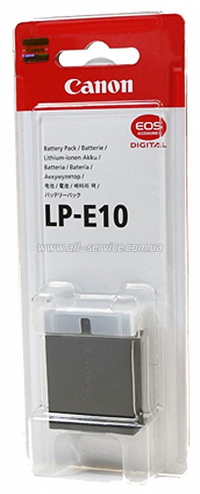  Canon Battery Pack LP-E10 (5108B002AA)