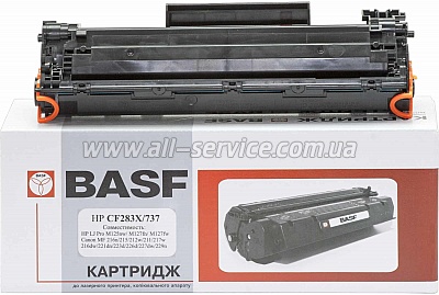  BASF HP LJ Pro M125/ 127/ Canon 737  CF283X/ CRG737 (BASF-KT-737-9435B002)