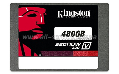 SSD  2,5" Kingston V300 480GB 7mm (SV300S37A/480G)